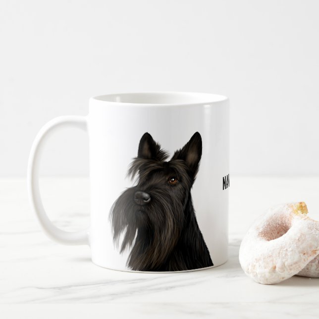 Scottish Terrier (Scotty Hund) Coffee Mugg (Med munk)