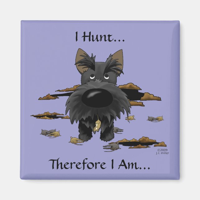 Scottish Terrier (skotska)... Magnet (Framsidan)