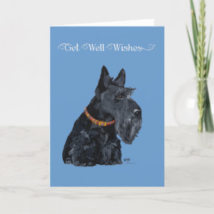 Scottish Terrier Snart Bättre Kort