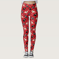 Scottish Terrier Tass och Bones Red