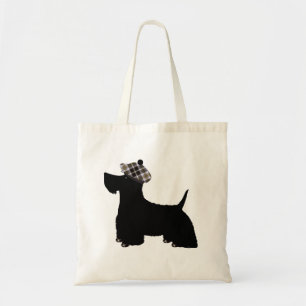 Scottish Terrier Tote Bag Tygkasse