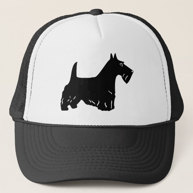 Scottish Terrier Truckerkeps (Framsida)