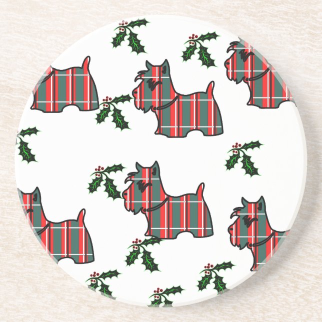 SCOTTISH TERRIER UNDERLÄGG (Framsidan)