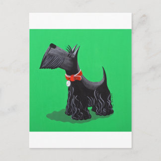 Scottish Terrier Vykort