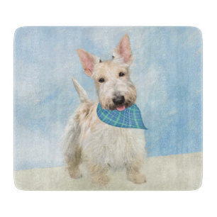 Scottish Terrier Wheaten Hund Painting Original Ar