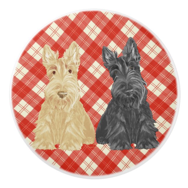 Scottish Terriers Knopp (Framsidan)