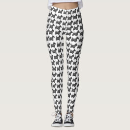 Scottish Terriers Leggings