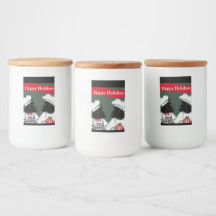 Scottish Terriers Mat Etikett