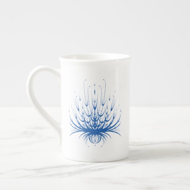 Scottish Thistle Bone China Mugg Benporslin Mugg (Vänster)