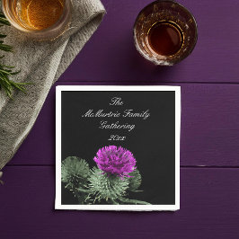 Scottish Thistle Family Gathering Pappersservett