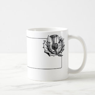 Scottish Thistle Graphic Kaffemugg