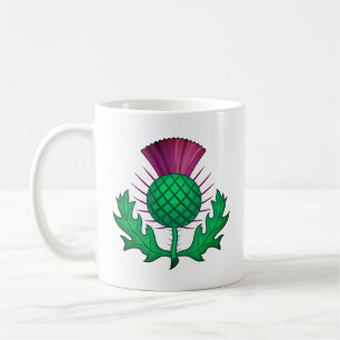 Scottish Thistle Kaffemugg