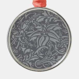 Scottish Thistle Knot William Morris Stil Julgransprydnad Metall