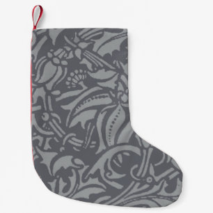 Scottish Thistle Knot William Morris Stil Liten Julstrumpa