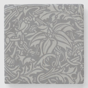 Scottish Thistle Knot William Morris Stil Stenunderlägg
