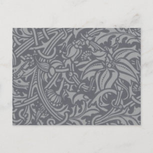 Scottish Thistle Knot William Morris Stil Vykort