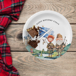 Scottish Thned Födelsedagsfest