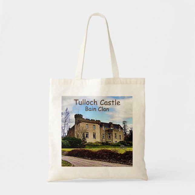Scottish Tulloch Castle - Bain Klan Tygkasse (Framsidan)