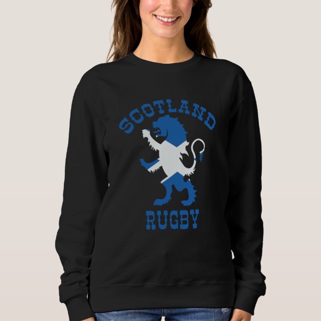 Scottish Uk Scotland Rugby T Shirt (Framsida)