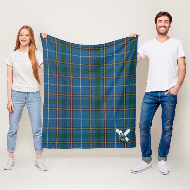 Scotts Bairn-rutig pläd Fleecefilt (På plats)