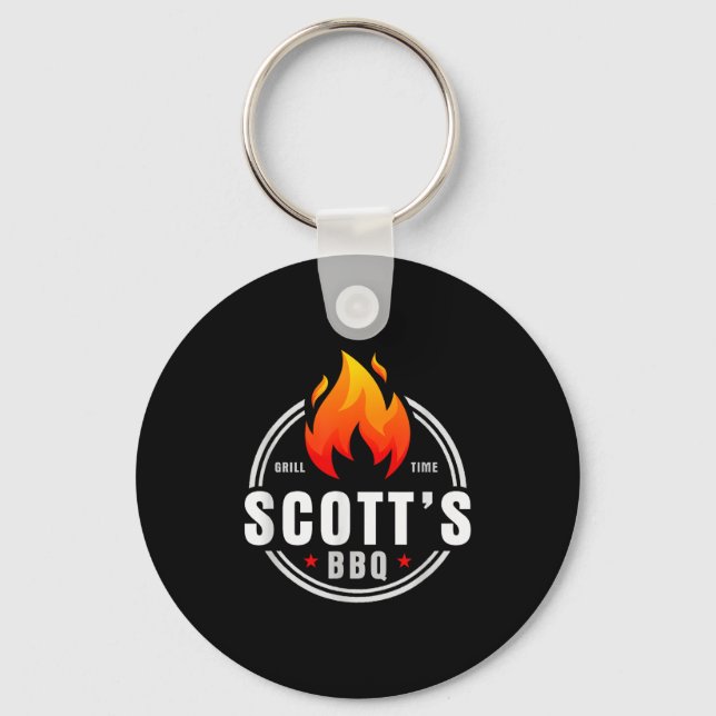 Scott's bbq  nyckelring (Framsida)