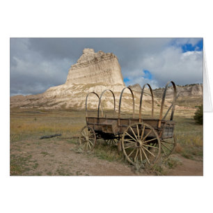 Scott's Bluff i dagens Nebraska Hälsningskort