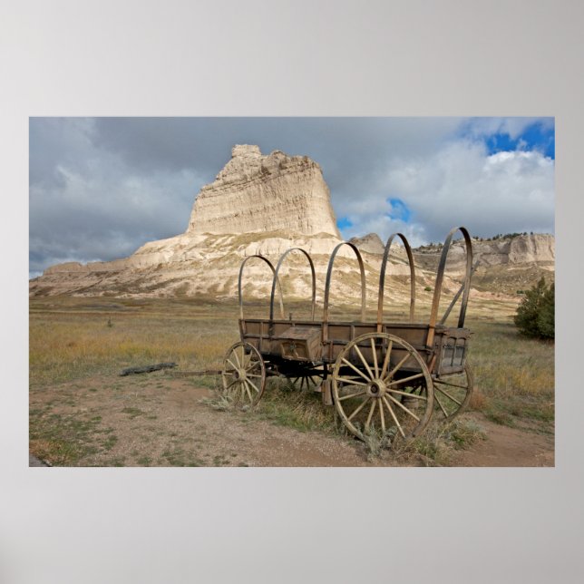 Scott's Bluff i dagens Nebraska Poster (Framsidan)