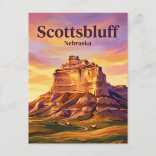 Scotts Bluff National Monument USA Vykort