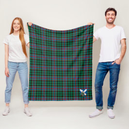 Scotts Byres Tartan Rutmönster Fleecefilt