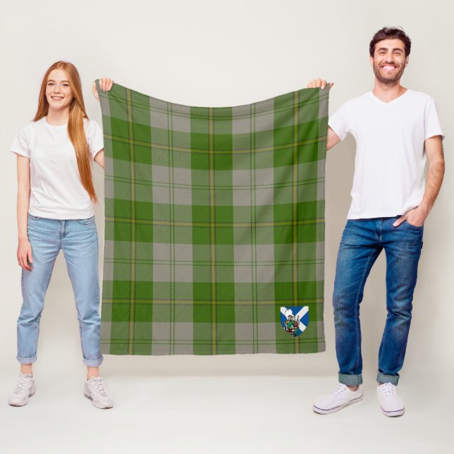 Scotts Cunningham Klä Robedansare Tartan Rutig Fleecefilt (På plats)