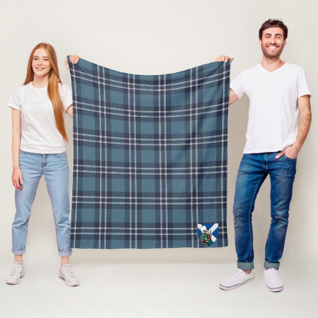 Scotts Earl of St Andrews Tartan Play Fleecefilt (På plats)