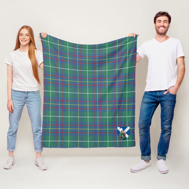 Scotts Inglis Ancient Tartan Play Fleecefilt (På plats)
