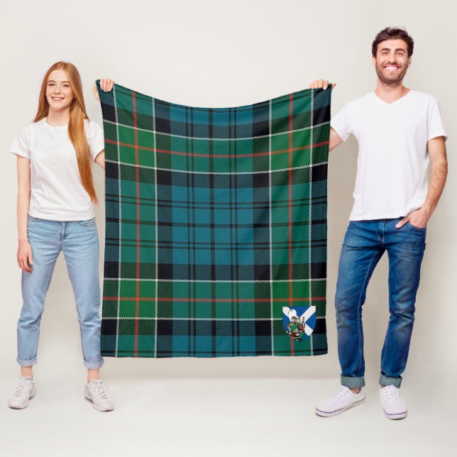 Scotts Kirkpatrick Tartan Play Fleecefilt (På plats)
