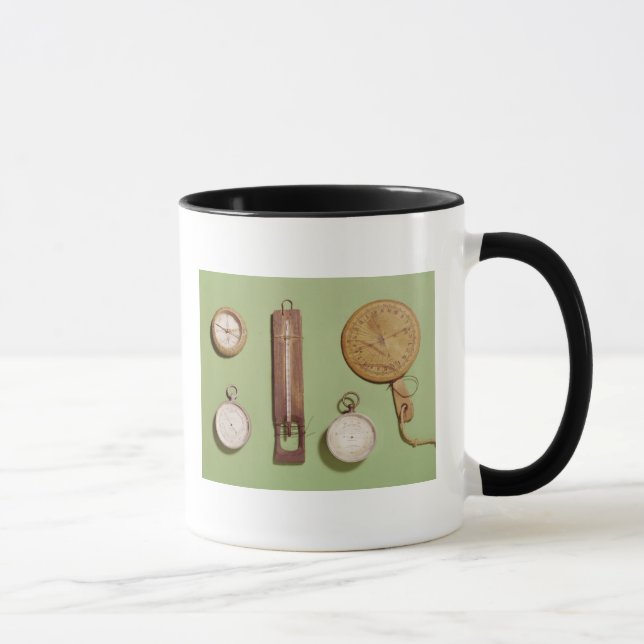Scotts kompass, termometer, sundial, mugg (Höger)