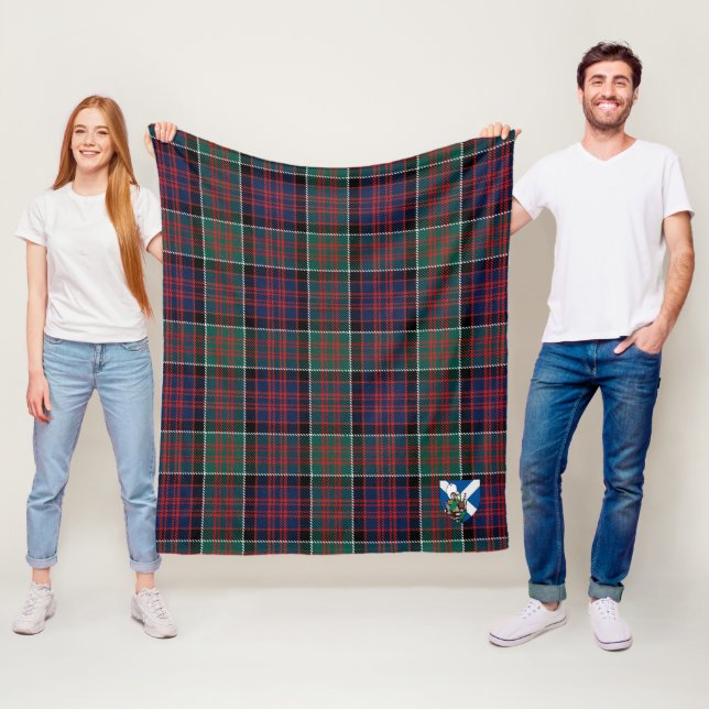 Scotts Macdonalds Tartan Play Fleecefilt (På plats)