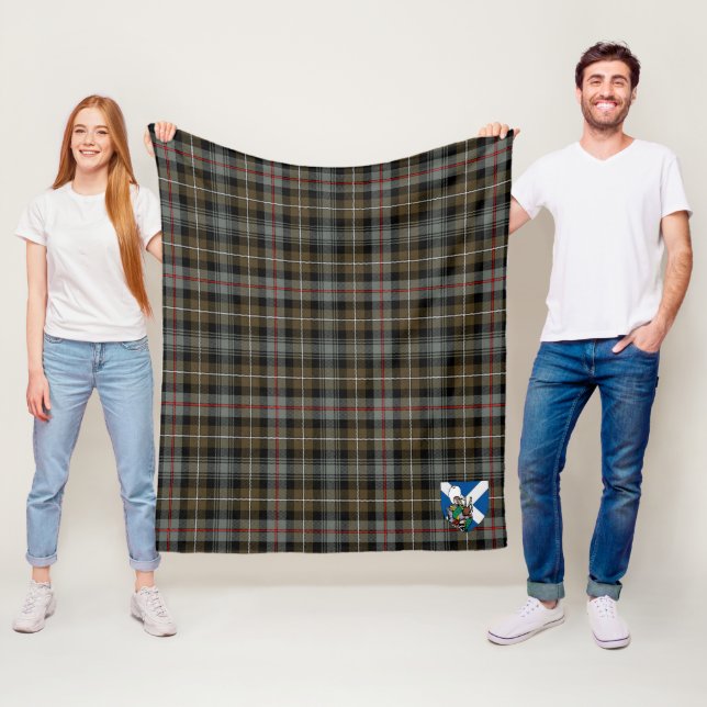 Scotts MacKenzie Weasted Tartan Play Fleecefilt (På plats)