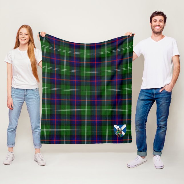 Scotts Sutherland Weafttan Tartan Play Fleecefilt (På plats)