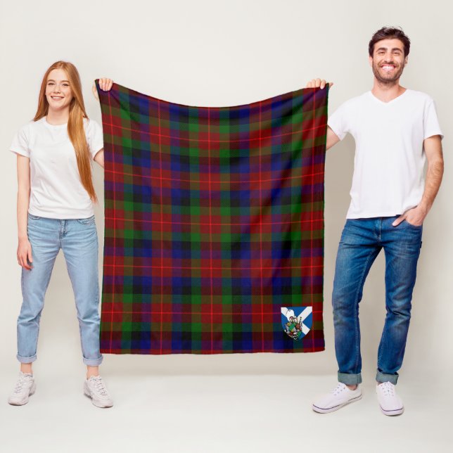 Scotts Tennant Tartan Play Fleecefilt (På plats)