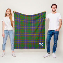 Scotts underliga Balcaskie-tartanmönster Fleecefilt