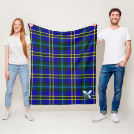Scotts Weir Modern Tartan Play Fleecefilt