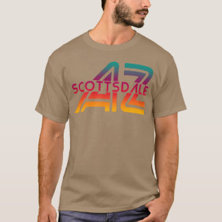 Scottsdale Arizona Az Stad vän T Shirt