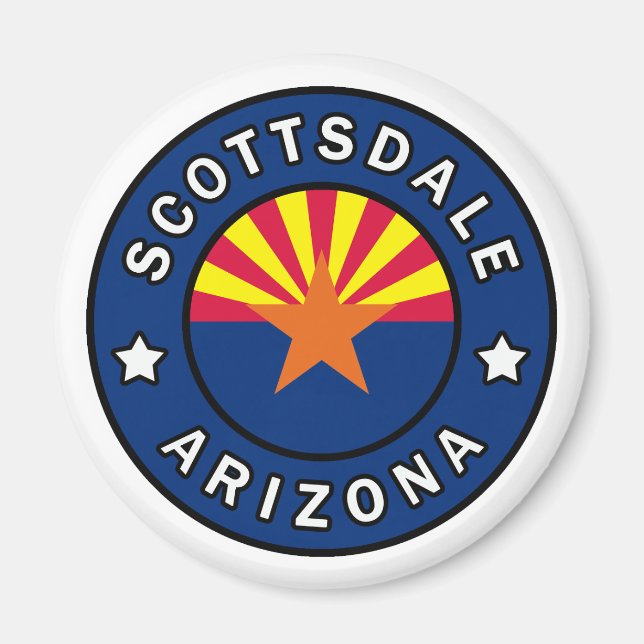 Scottsdale Arizona Magnet (Framsidan)