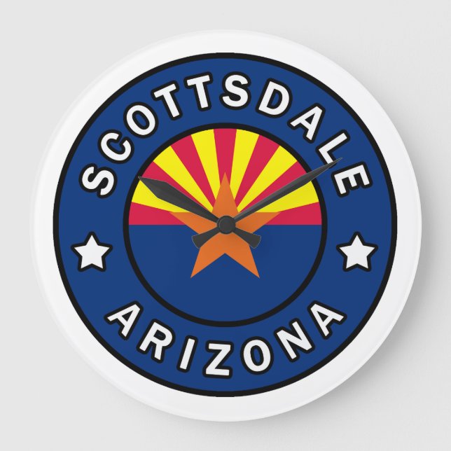 Scottsdale Arizona Stor Klocka (Framsida)