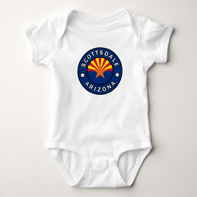 Scottsdale Arizona T Shirt (Framsida)