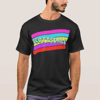 Scottsdale Arizona Vintage Retro Throwback Gift T Shirt