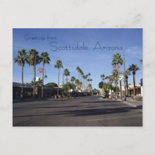 Scottsdale, Arizona-vykort Vykort