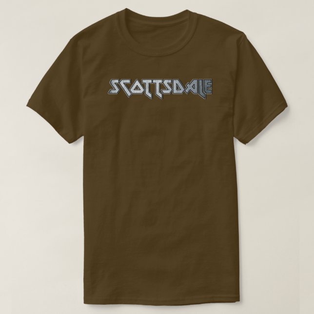 Scottsdale AZ T Shirt (Design framsida)