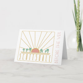 Scottsdale Bachelorette Inbjudan med Italien