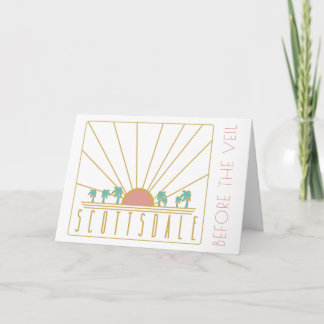 Scottsdale Bachelorette Inbjudan med Italien