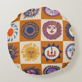 Scottsdale Del Sol Rund Kudde